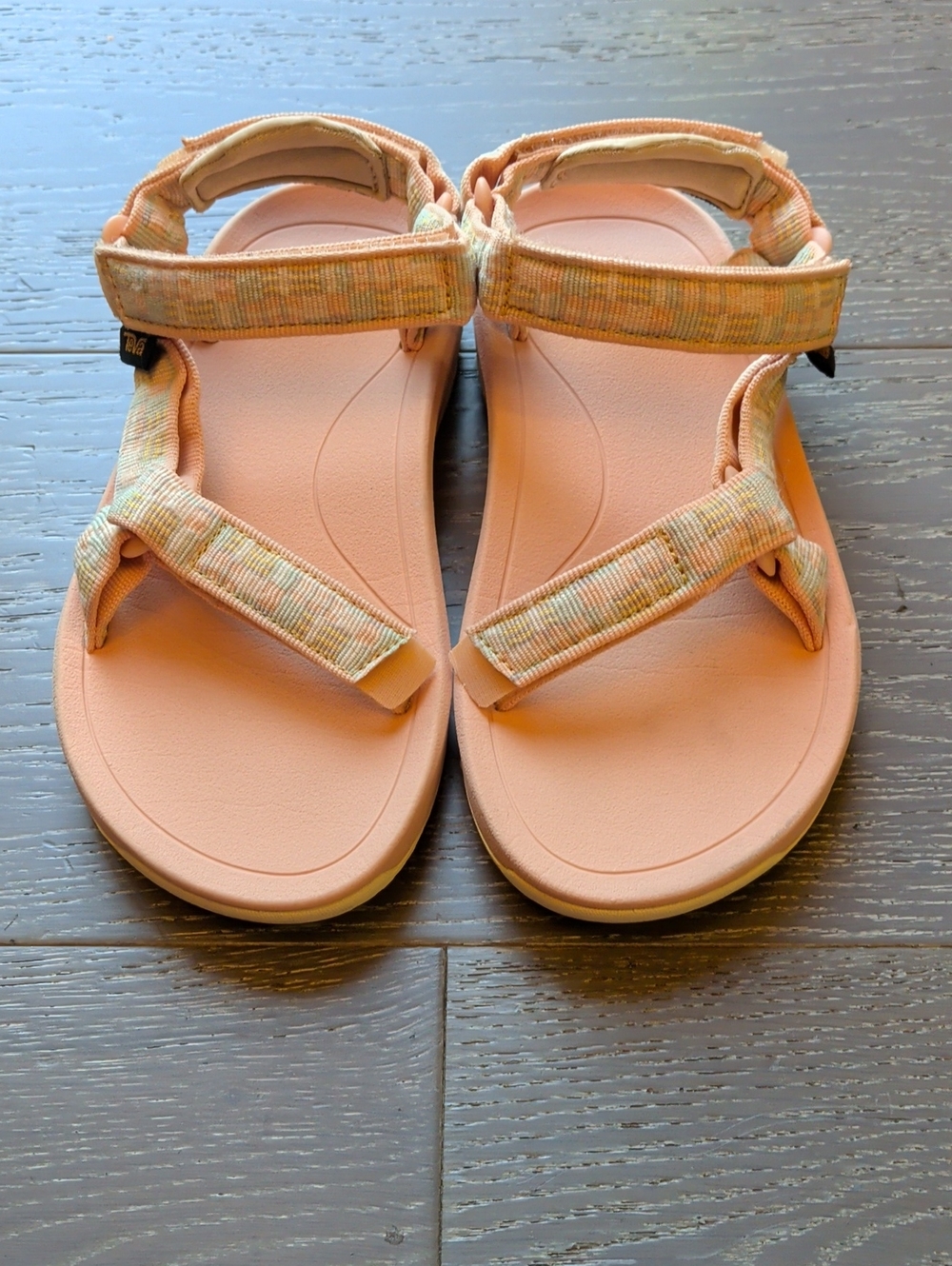 Teva Hurricane XLT 2 kids, Peach Adjustable Sport Sandals